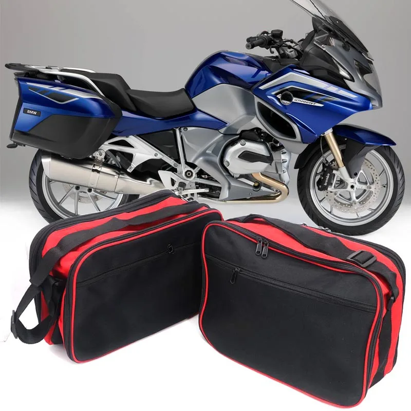 Motorcycle side box lined saddle with left / right storage bag for BMW R1200RT k1200GT R1200R K1300GT 
Motorcycle side box lined saddle with left / right storage bag for BMW R1200RT k1200GT R1200R K1300GT