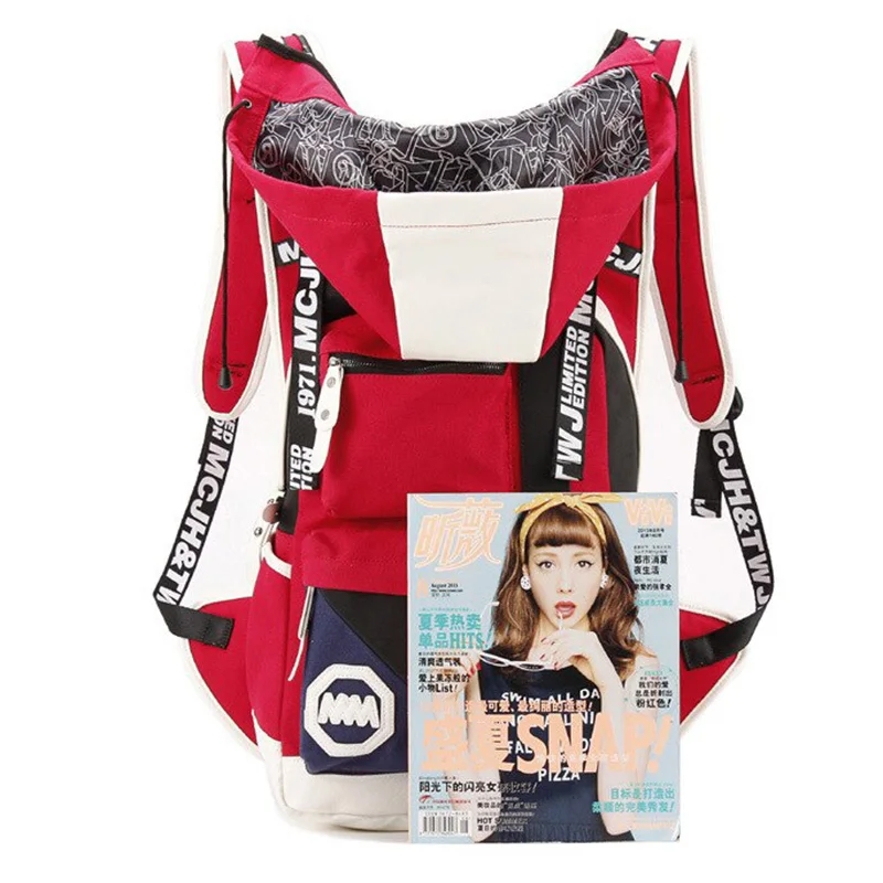 Splice Big Mochila Feminina Women Backpack College Student Bag Capacity School Bags For Teenagers Waterproof Designer Backpack
Splice Big Mochila Feminina Women Backpack College Student Bag Capacity School Bags For Teenagers Waterproof Designer Backpack