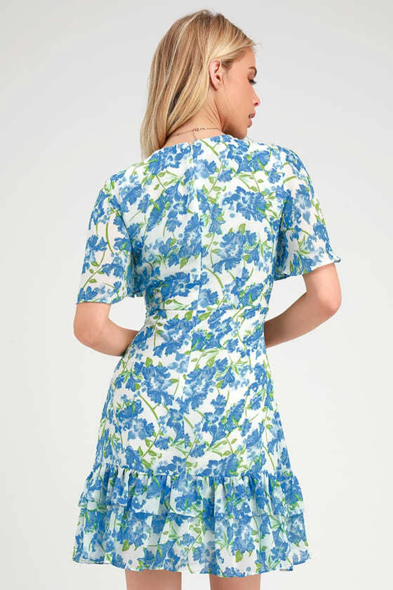 V Neck Summer Dress 2021 Women Vintage Short Butterfly Sleeve Floral Printed Ruffles A-Line Dresses Cottagecore Female Vistidos
V Neck Summer Dress 2021 Women Vintage Short Butterfly Sleeve Floral Printed Ruffles A-Line Dresses Cottagecore Female Vistidos