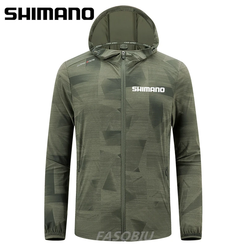 Мужская весенне-летняя одежда для рыбалки SHIMANO, камуфляжная одежда для защиты от солнца из ледяного шелка, женская одежда, куртки
Мужская весенне-летняя одежда для рыбалки SHIMANO, камуфляжная одежда для защиты от солнца из ледяного шелка, женская одежда, куртки