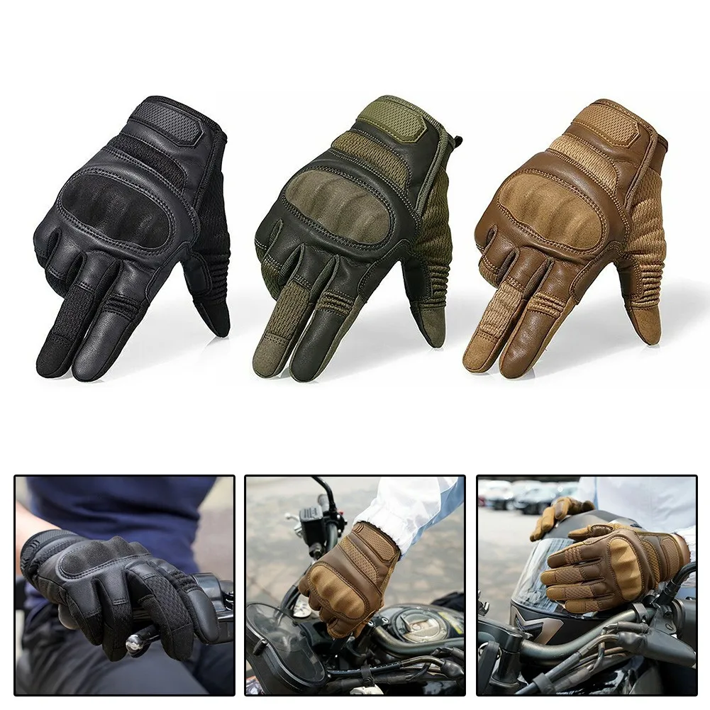 Motorcycle Gloves Touchscreen PU Leather Motocross Full Finger Gloves Protective Gear Racing Tactical Gloves Moto Accessories
Motorcycle Gloves Touchscreen PU Leather Motocross Full Finger Gloves Protective Gear Racing Tactical Gloves Moto Accessories