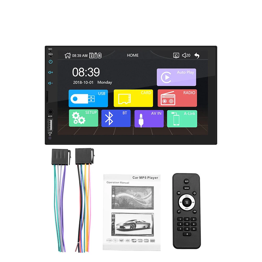Car Touch Screen Stereo FM Radio Bluetooth Player Supports Android IOS Mirror Connection Play For Apple 2 DIN Car MP5 MP3 2021
Car Touch Screen Stereo FM Radio Bluetooth Player Supports Android IOS Mirror Connection Play For Apple 2 DIN Car MP5 MP3 2021