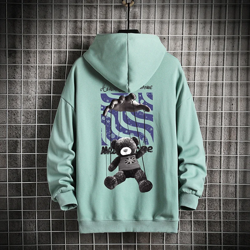 Single Road Mens Hoodies Men 2020 Winter Bear Print Sweatshirt Japanese Streetwear Harajuku Cute Khaki Hoodie Men Sweatshirts
Single Road Mens Hoodies Men 2020 Winter Bear Print Sweatshirt Japanese Streetwear Harajuku Cute Khaki Hoodie Men Sweatshirts