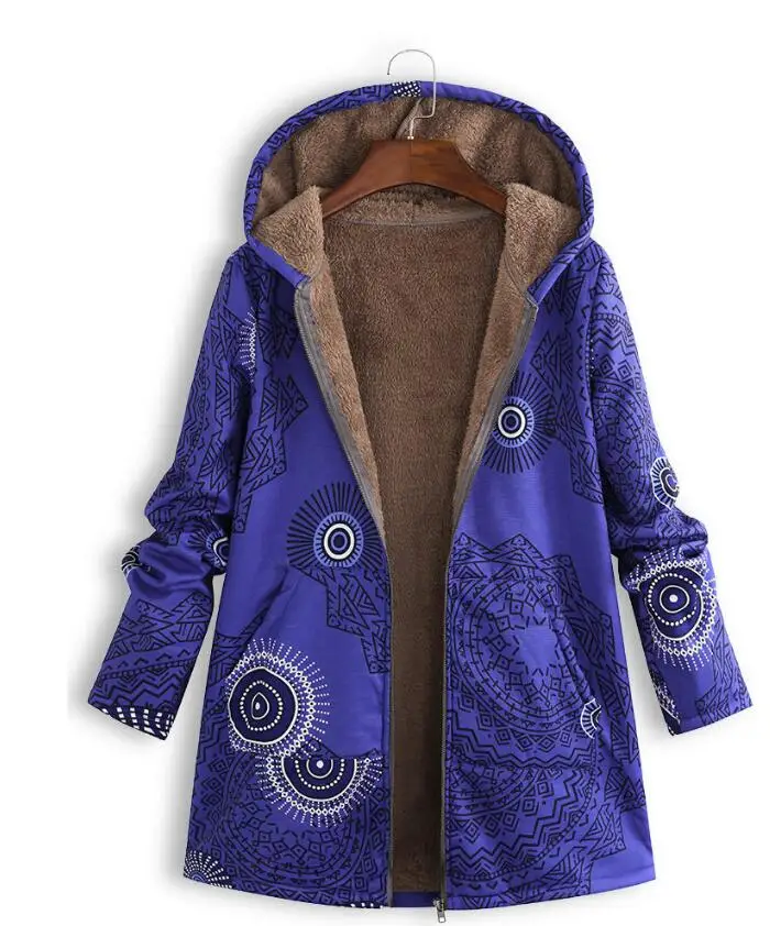Hoodies Print Parka Mujer Winter Coats Women Thicken Velvets Plus Size Liner Tops Pockets Loose Warm Ladies Down Cotton Jacket
Hoodies Print Parka Mujer Winter Coats Women Thicken Velvets Plus Size Liner Tops Pockets Loose Warm Ladies Down Cotton Jacket