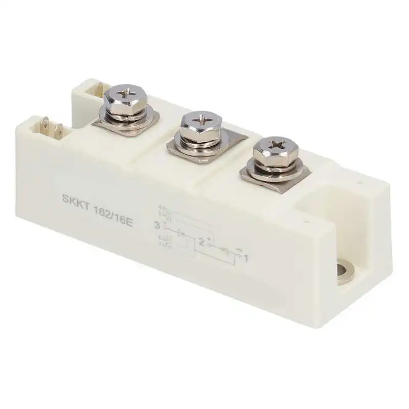 SKKT 162/16E Bridge Rectifier 1600V Ceramic Substrate Rectification Module for Industrial Automatic Control
SKKT 162/16E Bridge Rectifier 1600V Ceramic Substrate Rectification Module for Industrial Automatic Control
