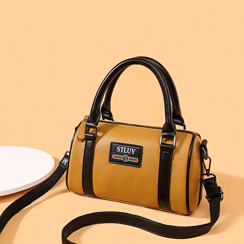 Fashion Trend Luxury Designer Handbags For Women Genuine Leather Boston Casual Vintage Top Hand Shoulder Bag White Messenger Bag
Fashion Trend Luxury Designer Handbags For Women Genuine Leather Boston Casual Vintage Top Hand Shoulder Bag White Messenger Bag
