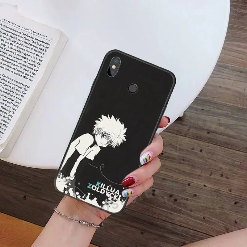 Hunter X Hunter Killua Zaoldyeck anime Phone Case For Xiaomi Redmi note 7 8 9 t k30 max3 9 s 10 pro lite