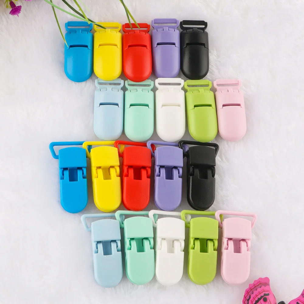 Sunrony 20Pcs Colorful Plastic Pacifier Clips Baby Nursing Necklace Safe Toys Accessories DIY Pacifier Chain Clamps
Sunrony 20Pcs Colorful Plastic Pacifier Clips Baby Nursing Necklace Safe Toys Accessories DIY Pacifier Chain Clamps