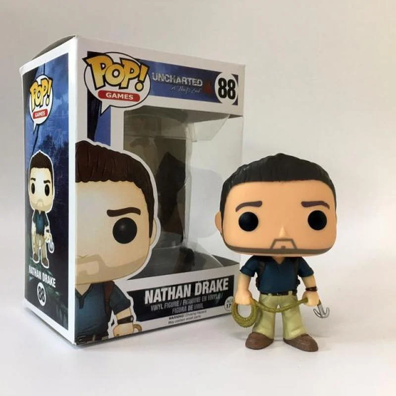 Funkao POP Uncharte4 Game Periphery Nathan Drake Figure Doll Ornament Key Chain Bag Pendant Accessories
Funkao POP Uncharte4 Game Periphery Nathan Drake Figure Doll Ornament Key Chain Bag Pendant Accessories