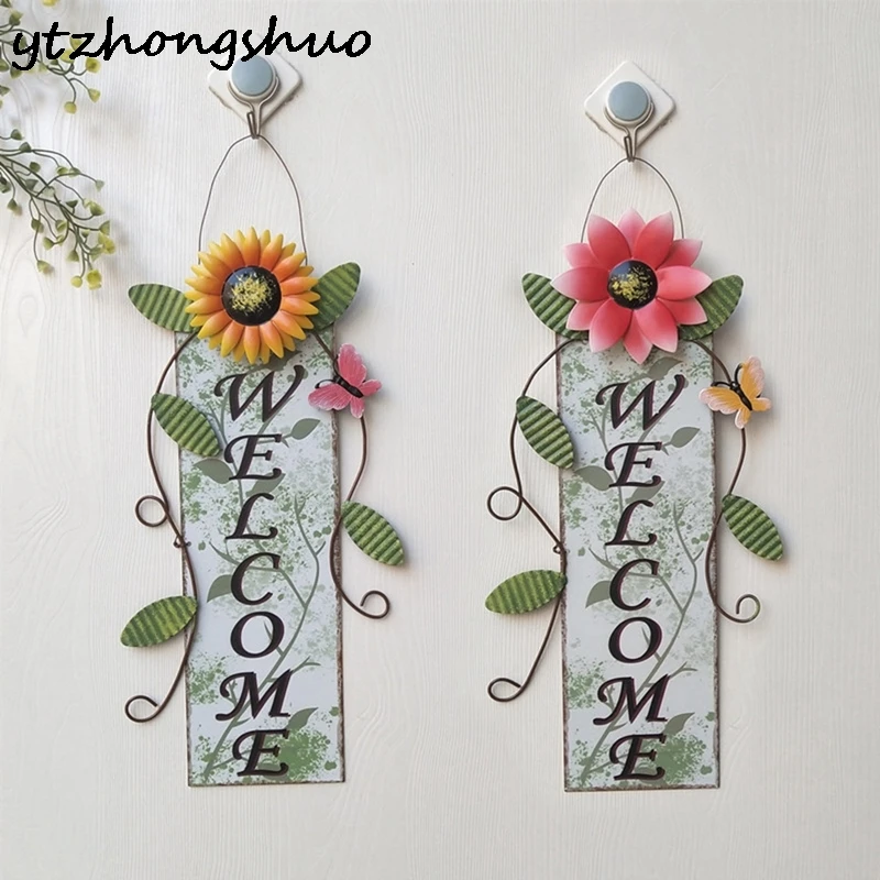 Garden Welcomeing Signs Metal Hanging Yard Art Decorative Outdoor Garden Signs Sunflower Outside Hand-Painted Decor
Garden Welcomeing Signs Metal Hanging Yard Art Decorative Outdoor Garden Signs Sunflower Outside Hand-Painted Decor