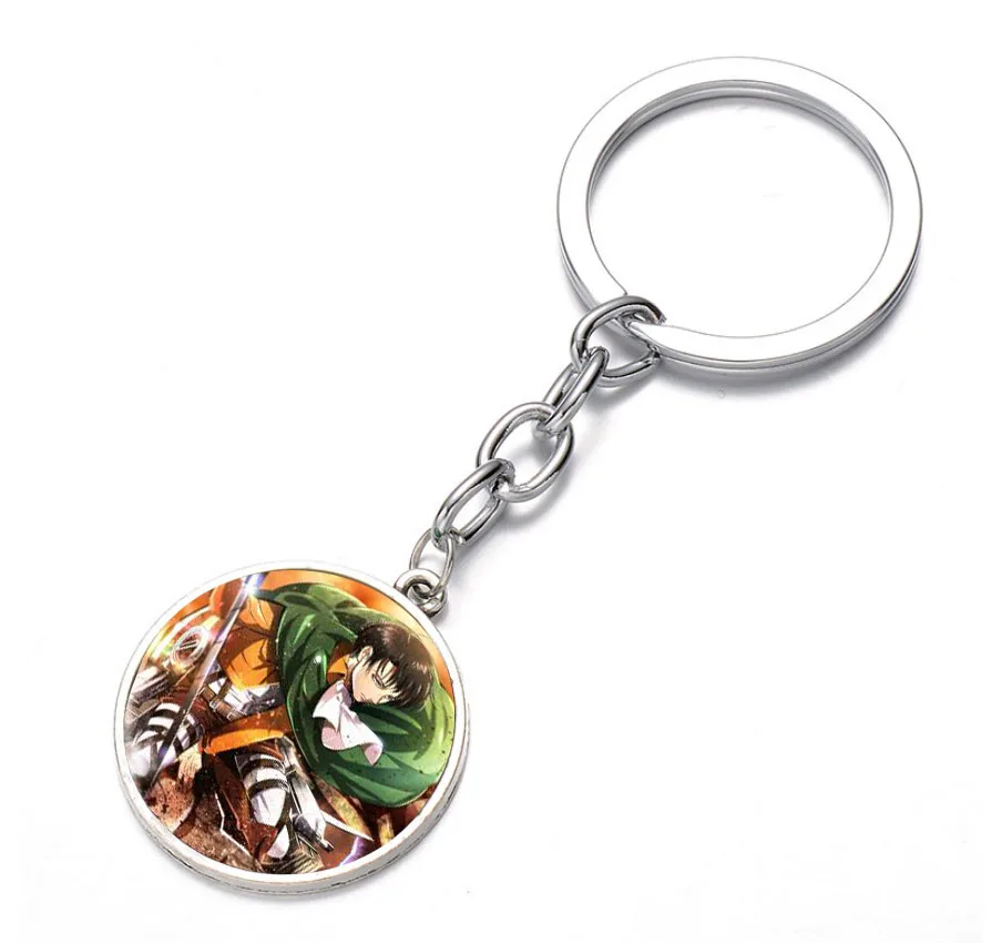 Japan anime Attack on Titan Keychain Glass Dome Key Chain Bag Charm Bronze black Keyring Holder Kids boys girl Gift Pendant
Japan anime Attack on Titan Keychain Glass Dome Key Chain Bag Charm Bronze black Keyring Holder Kids boys girl Gift Pendant