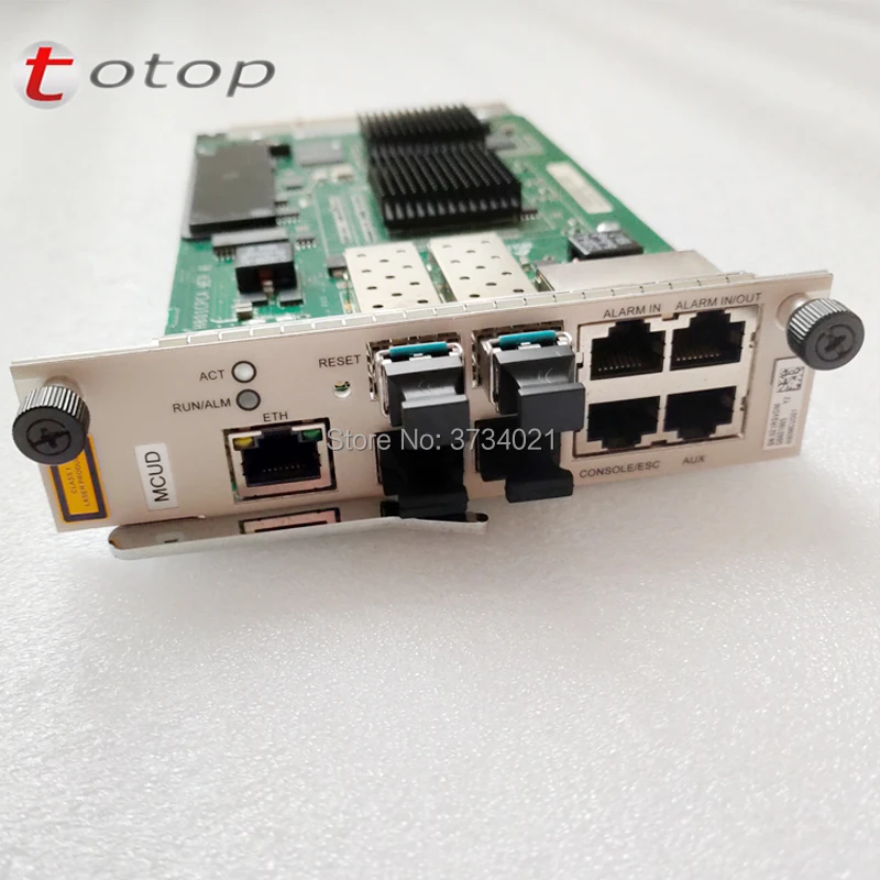 Оригинальная плата управления Huawei с 4 портами uplink и MCUD с 2 модулями SFP, используется для Hua wei MA5608T OLT
Оригинальная плата управления Huawei с 4 портами uplink и MCUD с 2 модулями SFP, используется для Hua wei MA5608T OLT