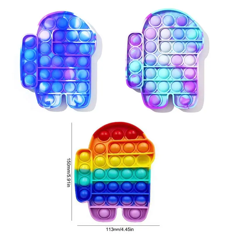 Push Bubble Sensory Pop It Fidget Toy Box Squishy Figet Stress Reliever Toys Adult Child Funny Anti Stress Popit Reliver Poppit
Push Bubble Sensory Pop It Fidget Toy Box Squishy Figet Stress Reliever Toys Adult Child Funny Anti Stress Popit Reliver Poppit