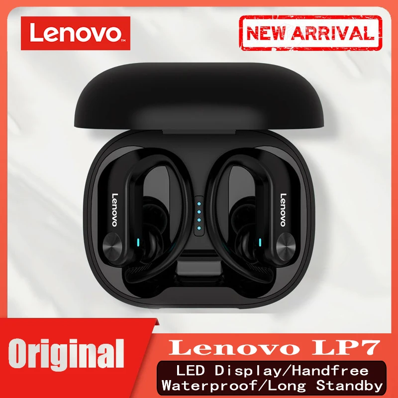 Original Lenovo LP7 TWS Wireless Earphone Bluetooth Handfree Headphone Dual Stereo Bass IPX5 Waterproof for Sport Long Standby
Original Lenovo LP7 TWS Wireless Earphone Bluetooth Handfree Headphone Dual Stereo Bass IPX5 Waterproof for Sport Long Standby