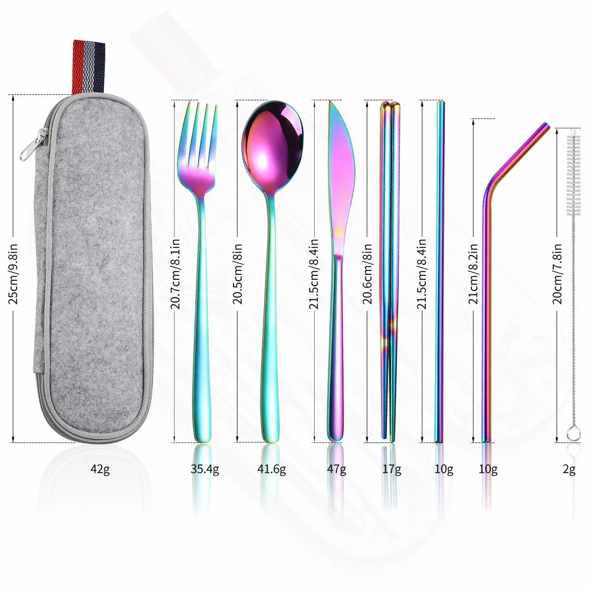 Dinner Case Fork Knife Set Travel Set Cutlery Set with Spoon Tableware Steel Reusable Stainless Cutlery Tableware Complete
Dinner Case Fork Knife Set Travel Set Cutlery Set with Spoon Tableware Steel Reusable Stainless Cutlery Tableware Complete