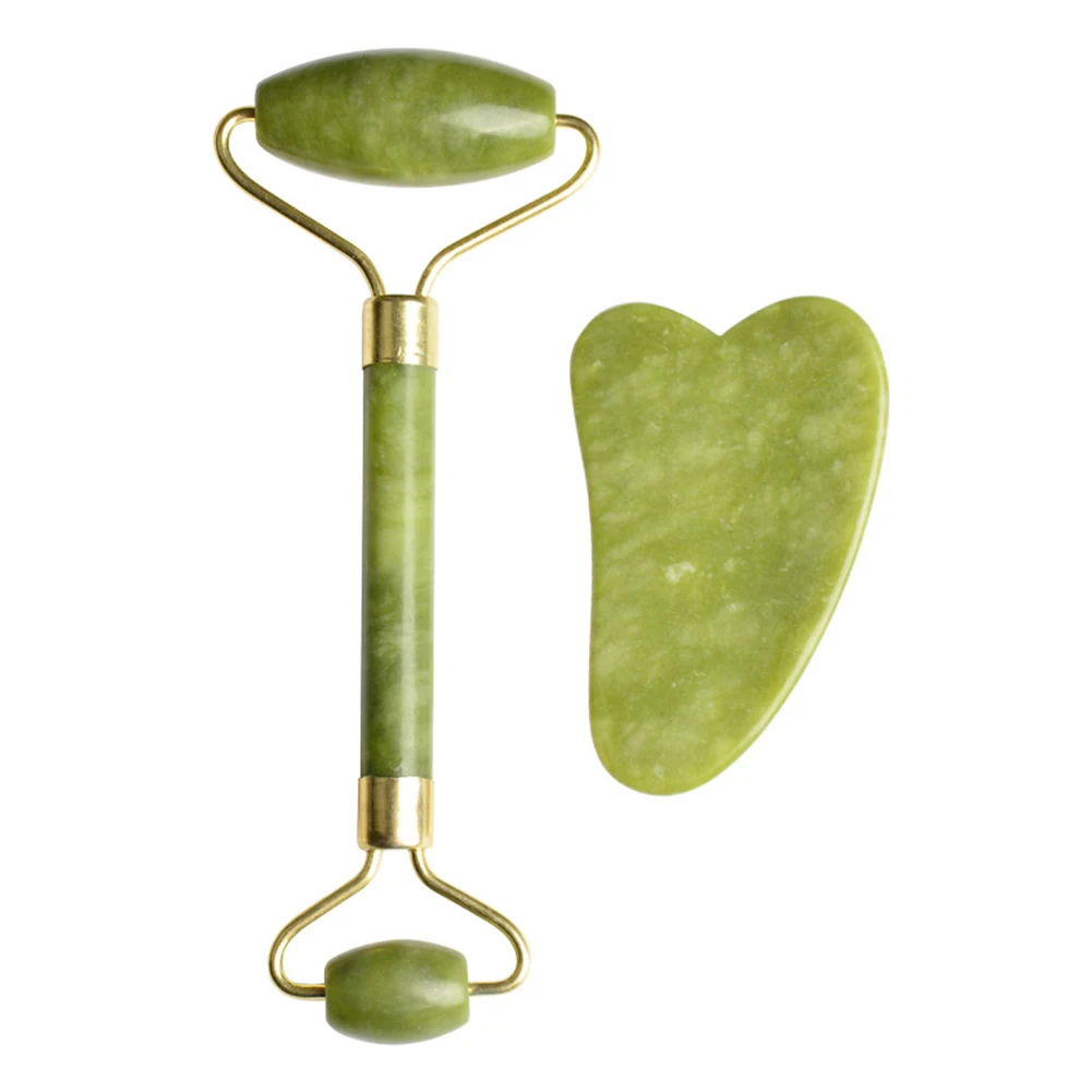 Wholesale 2pcs Massager Guasha Facial Jade Roller Face Lift Body GuaSha Board Tool Set M3
Wholesale 2pcs Massager Guasha Facial Jade Roller Face Lift Body GuaSha Board Tool Set M3