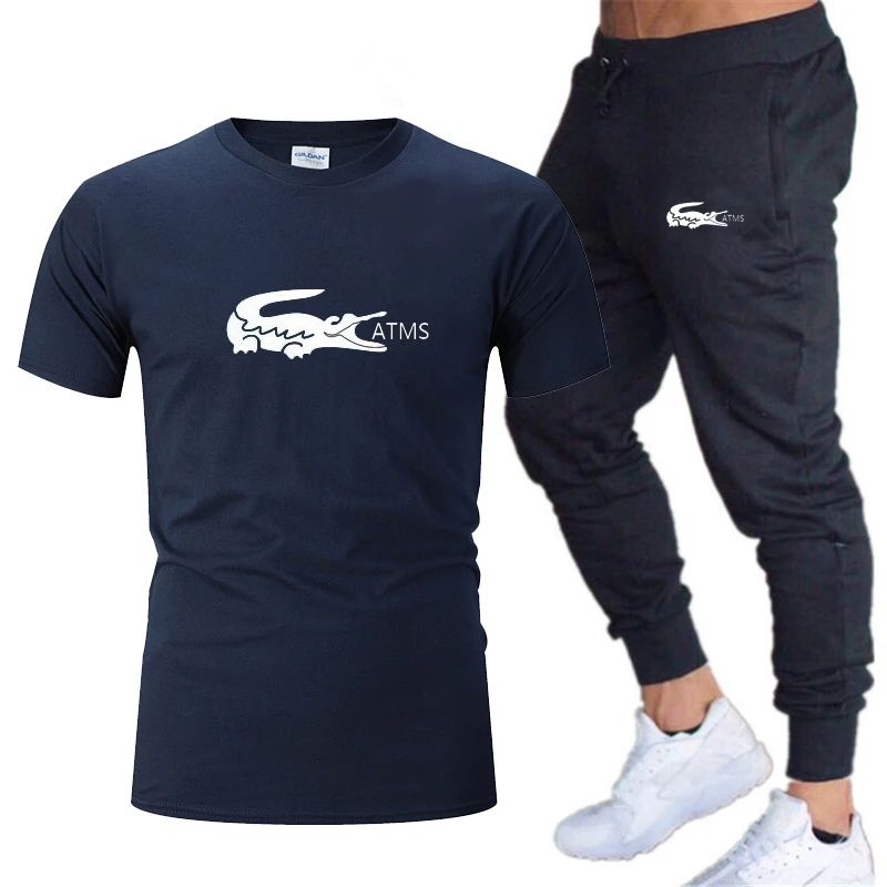 2021 summer men's crocodiles new printed leisure sports T shirt + men's fitness trousers jogging trousers men's fitness suit
2021 summer men's crocodiles new printed leisure sports T shirt + men's fitness trousers jogging trousers men's fitness suit
