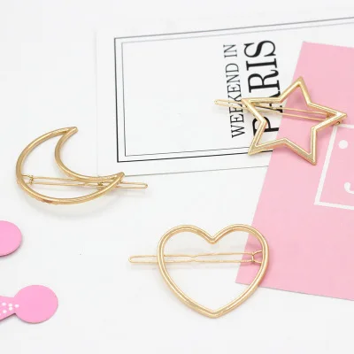 2021 Fashion Woman Hair Accessories Triangle Hair Clip Pin Metal Geometric Alloy Moon Circle Hairgrip Barrette Girls Headwear
2021 Fashion Woman Hair Accessories Triangle Hair Clip Pin Metal Geometric Alloy Moon Circle Hairgrip Barrette Girls Headwear
