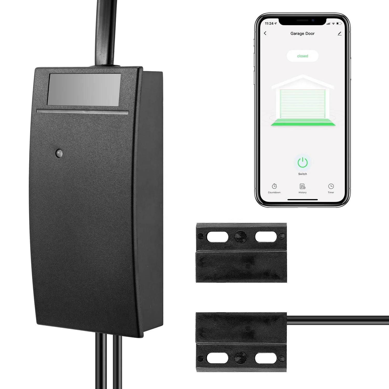 Автоматический Смарт-Открыватель двери голосовое управление Alexa Wi-Fi - купить по