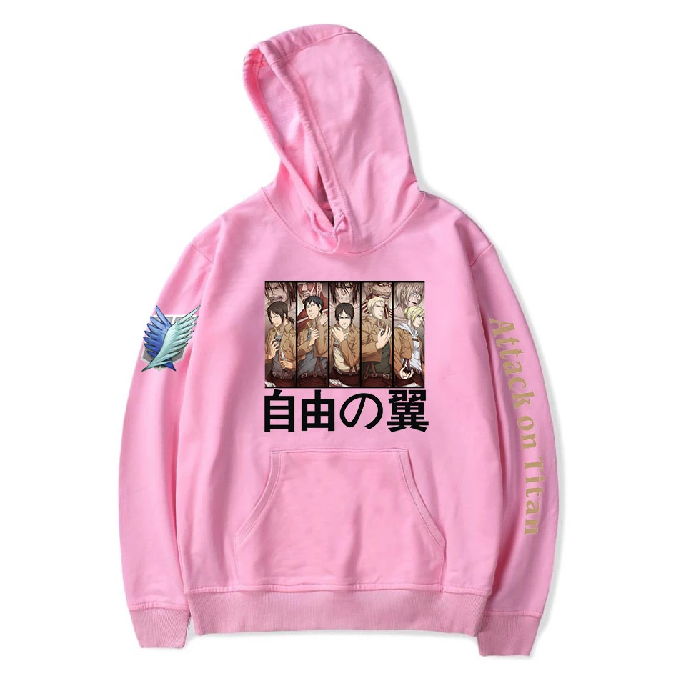 New Attack on Titan Hoodie Costume Men's Sweatshirts Big Size Men Women Fashion Sportswear Cosplay Casual Pullovers
New Attack on Titan Hoodie Costume Men's Sweatshirts Big Size Men Women Fashion Sportswear Cosplay Casual Pullovers