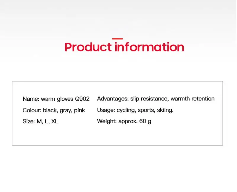 Wheel Up Unisex Touchscreen Winter Thermal Warm Cycling Bicycle Ski Outdoor Camping Hiking Motorcycle Gloves Sports Full Finger
Wheel Up Unisex Touchscreen Winter Thermal Warm Cycling Bicycle Ski Outdoor Camping Hiking Motorcycle Gloves Sports Full Finger