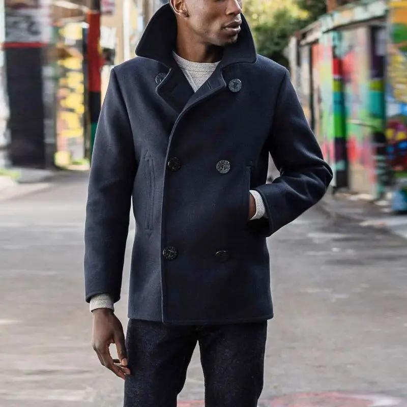 Men Woolen Coat Autumn and Winter New Men's Stand Collar Mid-Long Solid Color Long Sleeve Pocket Casual Coat Cardigan Tops
Men Woolen Coat Autumn and Winter New Men's Stand Collar Mid-Long Solid Color Long Sleeve Pocket Casual Coat Cardigan Tops