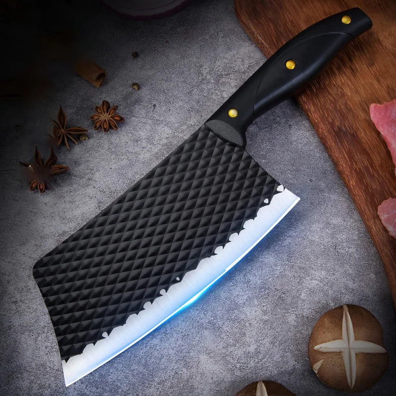 Stainless Steel Kitchen Knife Hand Forged Chef Knife Meat Chopping Cleaver Slicing Vegetables Cutter Chinese Chef Knives
Stainless Steel Kitchen Knife Hand Forged Chef Knife Meat Chopping Cleaver Slicing Vegetables Cutter Chinese Chef Knives