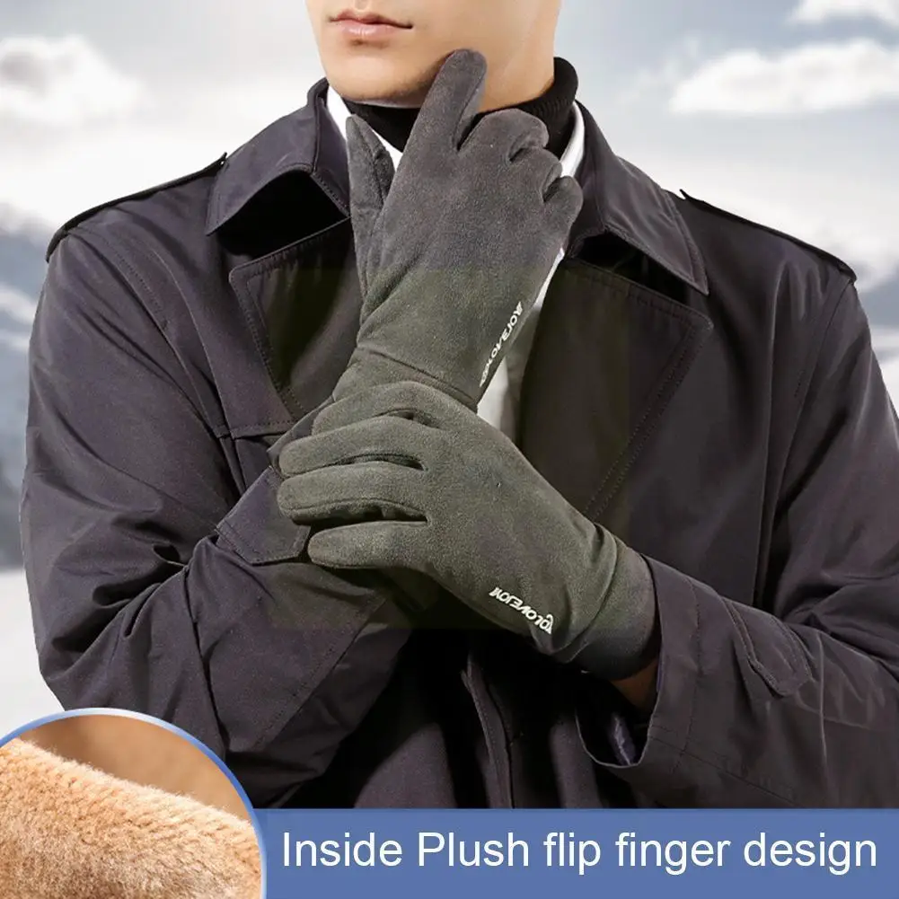 New Winter Suede Warm Gloves Screen Non-slip Cycling Waterproof Windproof Outdoor Sport Size Free Gloves N1u2
New Winter Suede Warm Gloves Screen Non-slip Cycling Waterproof Windproof Outdoor Sport Size Free Gloves N1u2