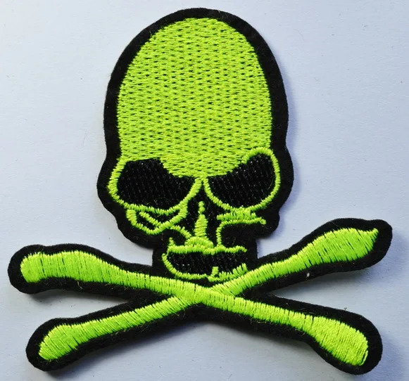 (5 pcs) Green Lime Biker Flame Skull Crossbones Applique Iron On Patch ( about 8.5 * 8.5 cm)
(5 pcs) Green Lime Biker Flame Skull Crossbones Applique Iron On Patch ( about 8.5 * 8.5 cm)