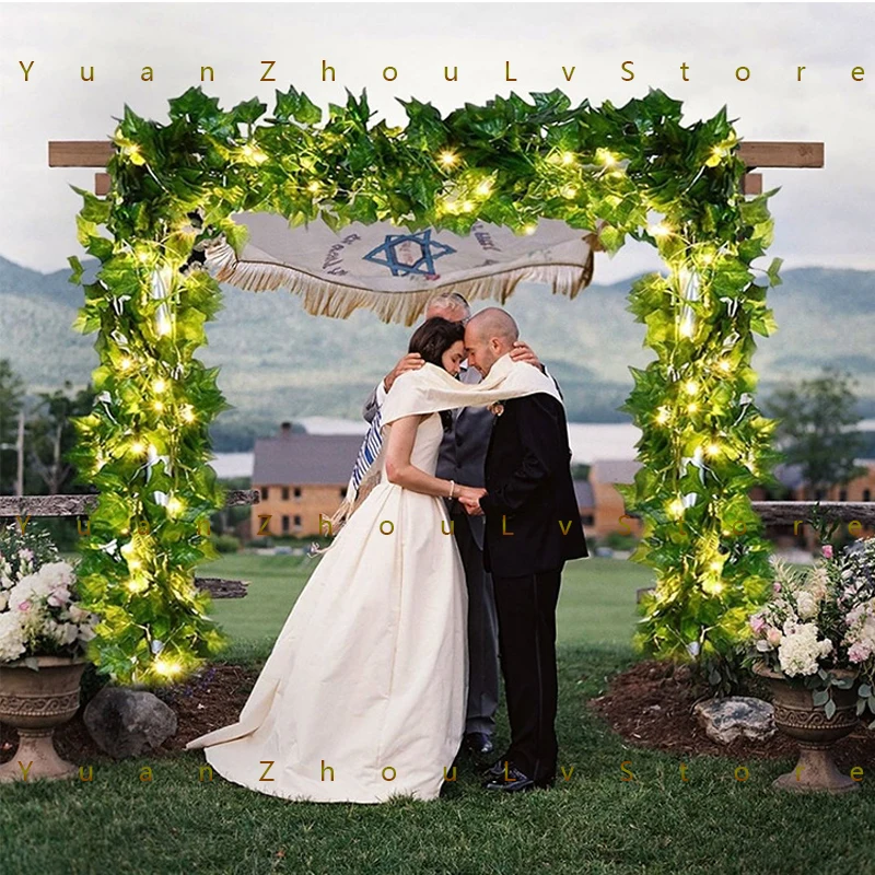 2M/3M/5M/10M Green Leaf Garland String Lights LED Flexible Copper Artificial Leaf Vine Lights for Christmas Wedding Party Decor
2M/3M/5M/10M Green Leaf Garland String Lights LED Flexible Copper Artificial Leaf Vine Lights for Christmas Wedding Party Decor