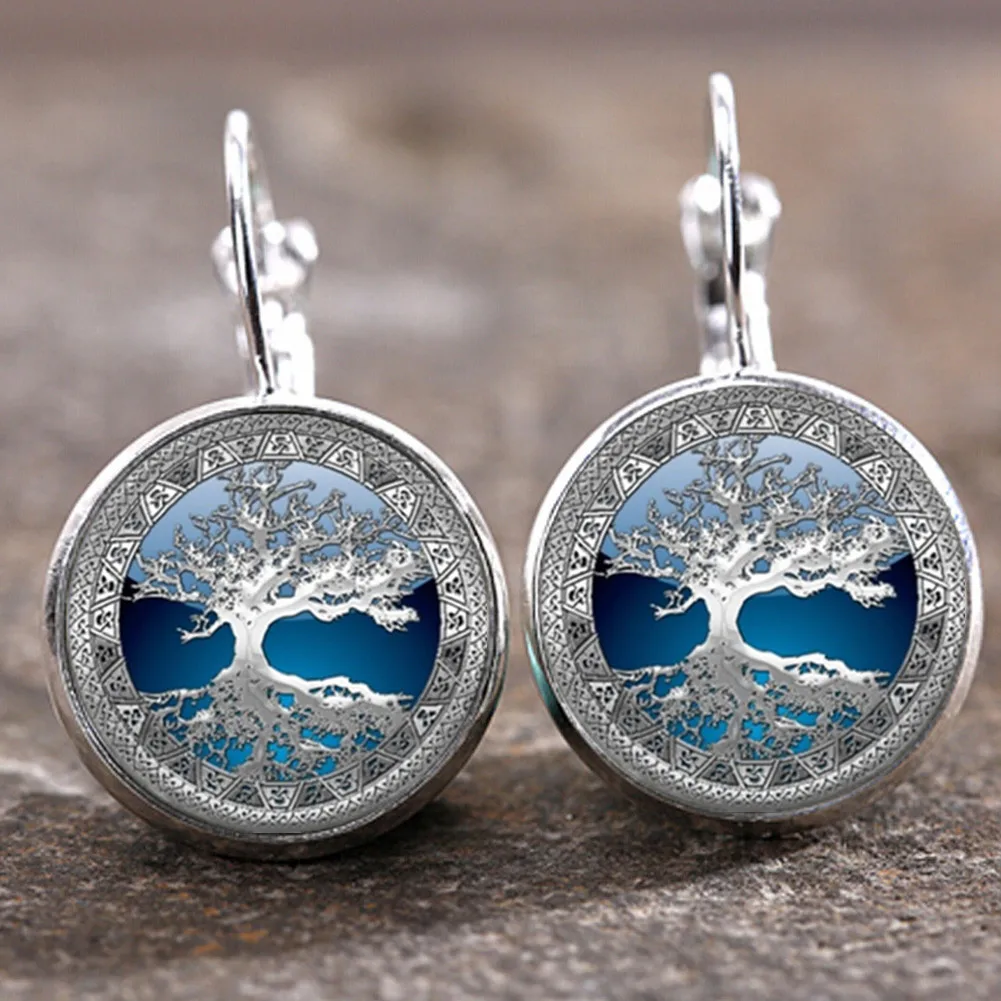Fashion Celtic Tree of Life Photo Trendy Glass Lever Back 2021 Trend Earrings Stainless Steel Jewelry Charm For Women Gifts
Fashion Celtic Tree of Life Photo Trendy Glass Lever Back 2021 Trend Earrings Stainless Steel Jewelry Charm For Women Gifts