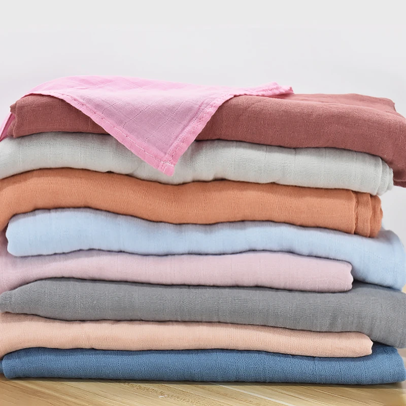 Muslin Baby Bamboo Cotton Swaddle Blanket Newborn Baby Bath Towel Swaddle Blankets Multi Designs Functions Baby Wrap 120X120Cm
Muslin Baby Bamboo Cotton Swaddle Blanket Newborn Baby Bath Towel Swaddle Blankets Multi Designs Functions Baby Wrap 120X120Cm