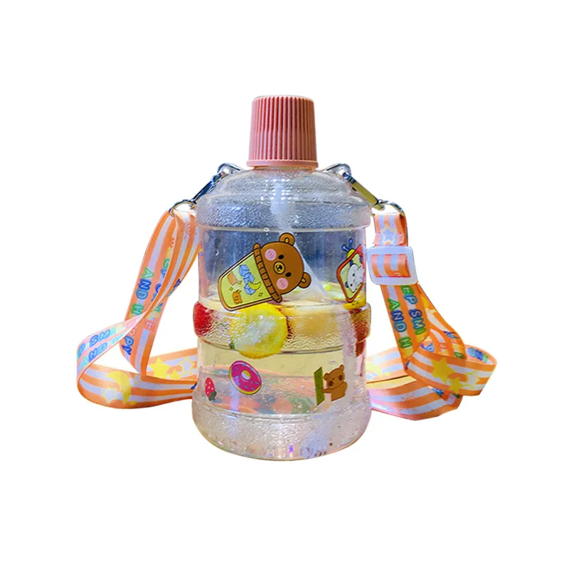 1200ml Big Capacity Portable Bucket Shape Water Bottle with Straps and Straws School Kids Outdoor Drinking Bottles
1200ml Big Capacity Portable Bucket Shape Water Bottle with Straps and Straws School Kids Outdoor Drinking Bottles