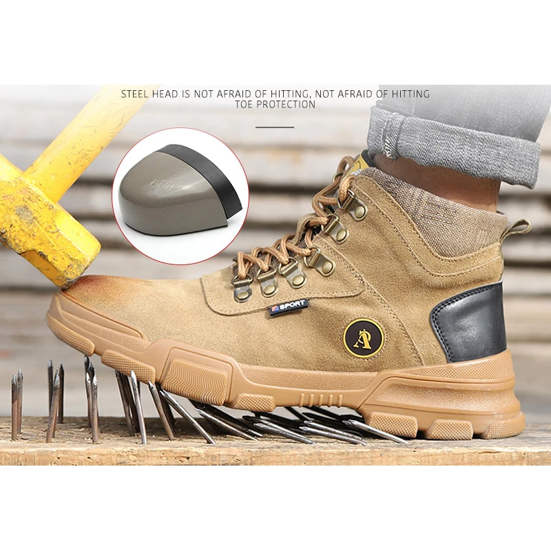 NEW 2022.Winter Men Safety Shoes Steel Toe Cap An-smashing Sport Shoes Work Safety Shoes Fashion Outdoor Plus Size Work Shoes
NEW 2022.Winter Men Safety Shoes Steel Toe Cap An-smashing Sport Shoes Work Safety Shoes Fashion Outdoor Plus Size Work Shoes