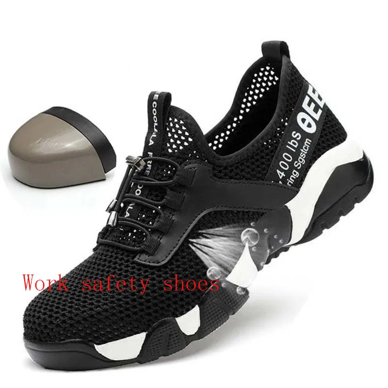 2021 Men's Steel Nose Safety Work Shoes Lightweight Breathable Reflective Casual Sports Shoes Avoid Piercing Protective Boots
2021 Men's Steel Nose Safety Work Shoes Lightweight Breathable Reflective Casual Sports Shoes Avoid Piercing Protective Boots