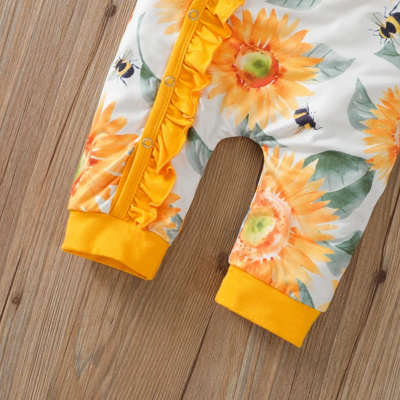 Summer Newborn Baby Clothes Floral Print Color Baby Rompers Cotton Toddler Romper Infant Clothing 0-12M+HairBand
Summer Newborn Baby Clothes Floral Print Color Baby Rompers Cotton Toddler Romper Infant Clothing 0-12M+HairBand