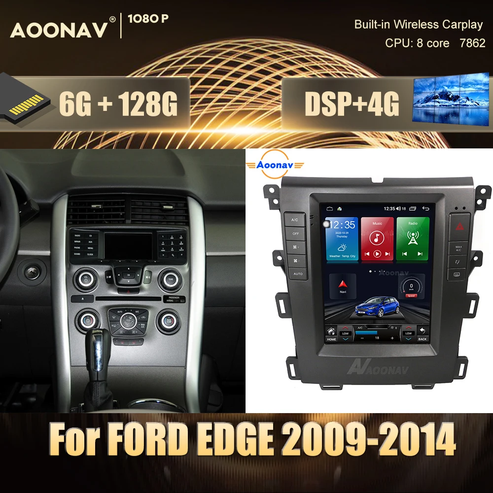 Автомагнитола 2 din Android 10,0 для FORD EDGE 2009-2014, автомобильное стерео радио, мультимедийный экран Tesla, Авторадио Google carplay
Автомагнитола 2 din Android 10,0 для FORD EDGE 2009-2014, автомобильное стерео радио, мультимедийный экран Tesla, Авторадио Google carplay