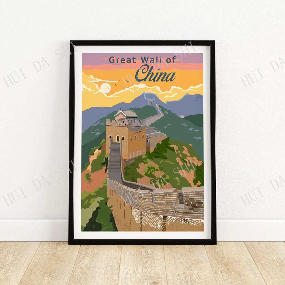 Great Wall of China Poster Print | Wall Art | Travel Poster | Home Decor | Gift Idea
Great Wall of China Poster Print | Wall Art | Travel Poster | Home Decor | Gift Idea