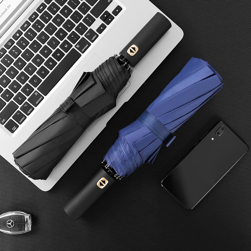 3 Folding Business Umbrella Gold Handle Three Fold Anti-UV Windproof Large Umbrella Men Women Fashion Man Gift B50
3 Folding Business Umbrella Gold Handle Three Fold Anti-UV Windproof Large Umbrella Men Women Fashion Man Gift B50
