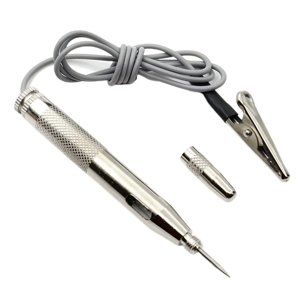 HL-5915 New DC 6V 12V 24V Probe Light System Test Probe Lamp Auto Car Light Circuit Tester Lamp Voltage Test Pen Detector Copper
HL-5915 New DC 6V 12V 24V Probe Light System Test Probe Lamp Auto Car Light Circuit Tester Lamp Voltage Test Pen Detector Copper