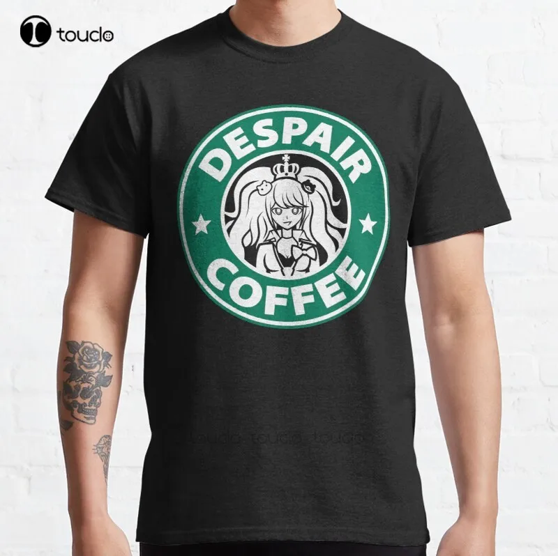 New Despair Coffee / Danganronpa Classic T-Shirt Cotton Men Tee Shirt men's shirts Custom aldult Teen unisex fashion funny new 
New Despair Coffee / Danganronpa Classic T-Shirt Cotton Men Tee Shirt men's shirts Custom aldult Teen unisex fashion funny new