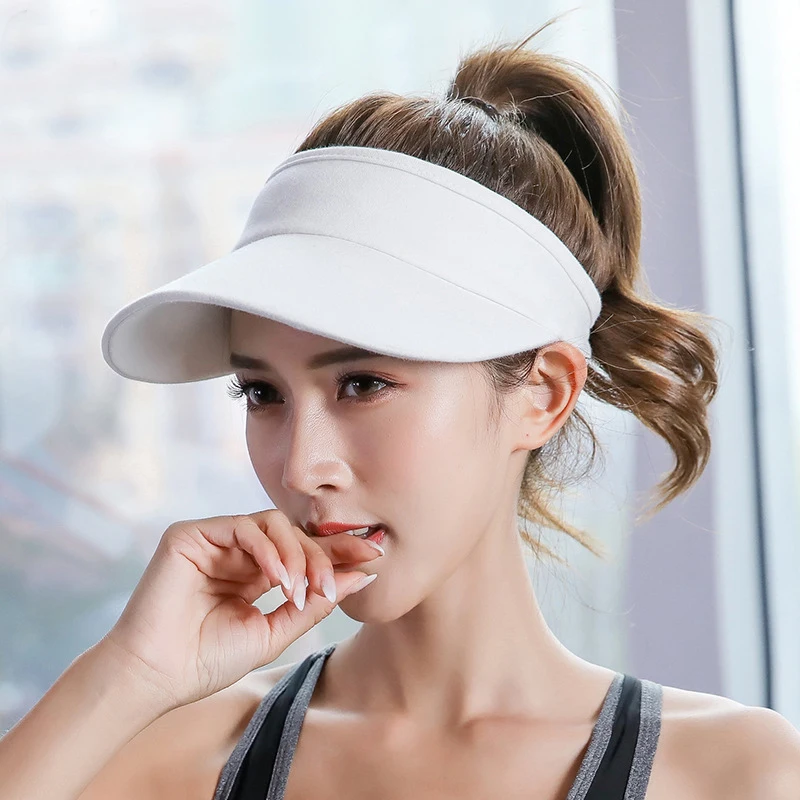 Women's Hat Unisex Sports Sunshade Tennis Hat Running Beach Empty Top Baseball Cap Cotton Golf Cap 
Women's Hat Unisex Sports Sunshade Tennis Hat Running Beach Empty Top Baseball Cap Cotton Golf Cap