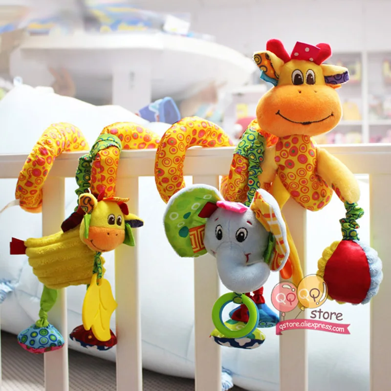 Baby Toys for Children 0-12 Months Plush Rattle Crib Spiral Hanging Mobile Infant Newborn Stroller Bed Animal Gift Happy Monkey
Baby Toys for Children 0-12 Months Plush Rattle Crib Spiral Hanging Mobile Infant Newborn Stroller Bed Animal Gift Happy Monkey