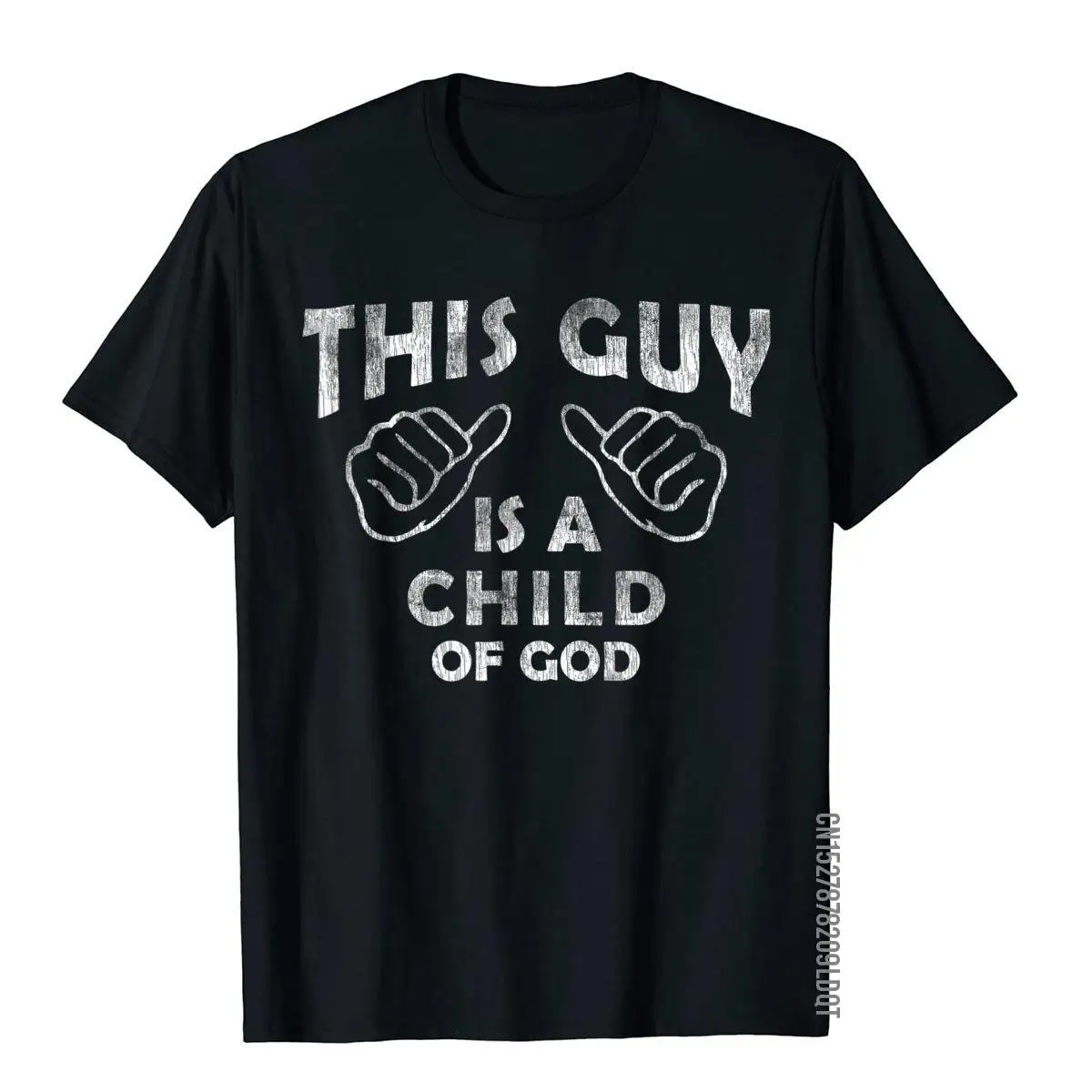 

LDS Missionary Gift T Shirt This Guy Is A Child Of God Funny Cotton Men T Shirts Leisure Tops Shirt Brand New Cool