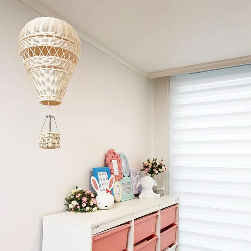 Nordic Style Handmade Kids Children Room Decoration Kindergarten Nursery Rattan Weave Hot Air Balloon Craft Wall Hanging Decor
Nordic Style Handmade Kids Children Room Decoration Kindergarten Nursery Rattan Weave Hot Air Balloon Craft Wall Hanging Decor