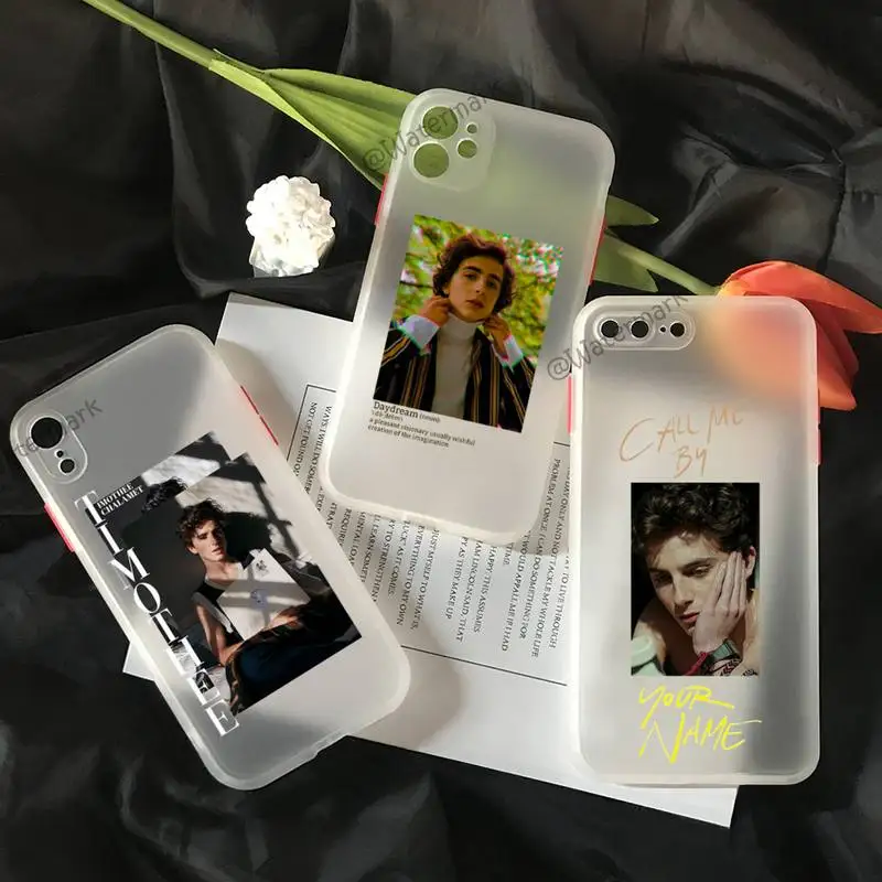 Timothee Chalamet Phone Case For IPhone 11 12 Pro Max Xs Xr X 8 7 Plus White Matte Translucent Funda
Timothee Chalamet Phone Case For IPhone 11 12 Pro Max Xs Xr X 8 7 Plus White Matte Translucent Funda