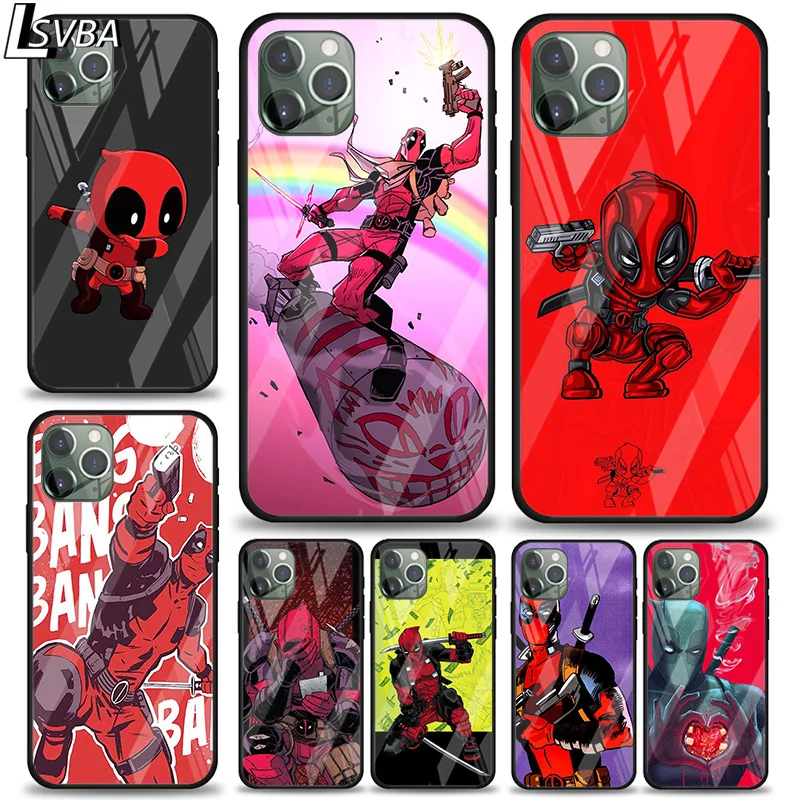 Marvel Deadpool Avengers Super Hero For Apple iPhone 12 11 XS Pro Max Mini XR X 8 7 6S 6 Plus Tempered Glass Phone Case
Marvel Deadpool Avengers Super Hero For Apple iPhone 12 11 XS Pro Max Mini XR X 8 7 6S 6 Plus Tempered Glass Phone Case