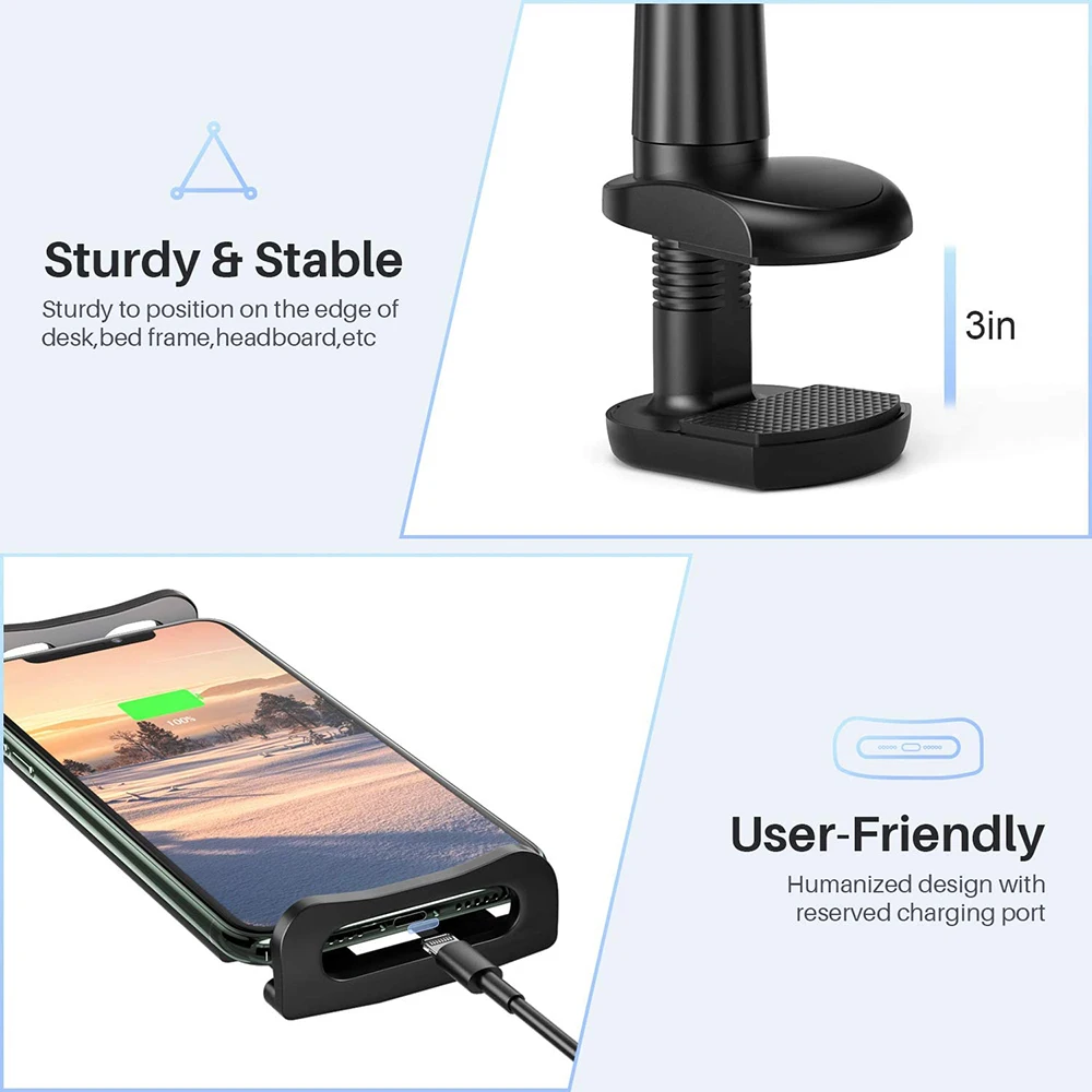 Long Arm Tablet Stand Holder For iPad Pro 11 10.2 10.5 Mini 6 Air Xiaomi Mipad 4 5 Samsung Galaxy Tab S6 Lite Kindle Paperwhite
Long Arm Tablet Stand Holder For iPad Pro 11 10.2 10.5 Mini 6 Air Xiaomi Mipad 4 5 Samsung Galaxy Tab S6 Lite Kindle Paperwhite