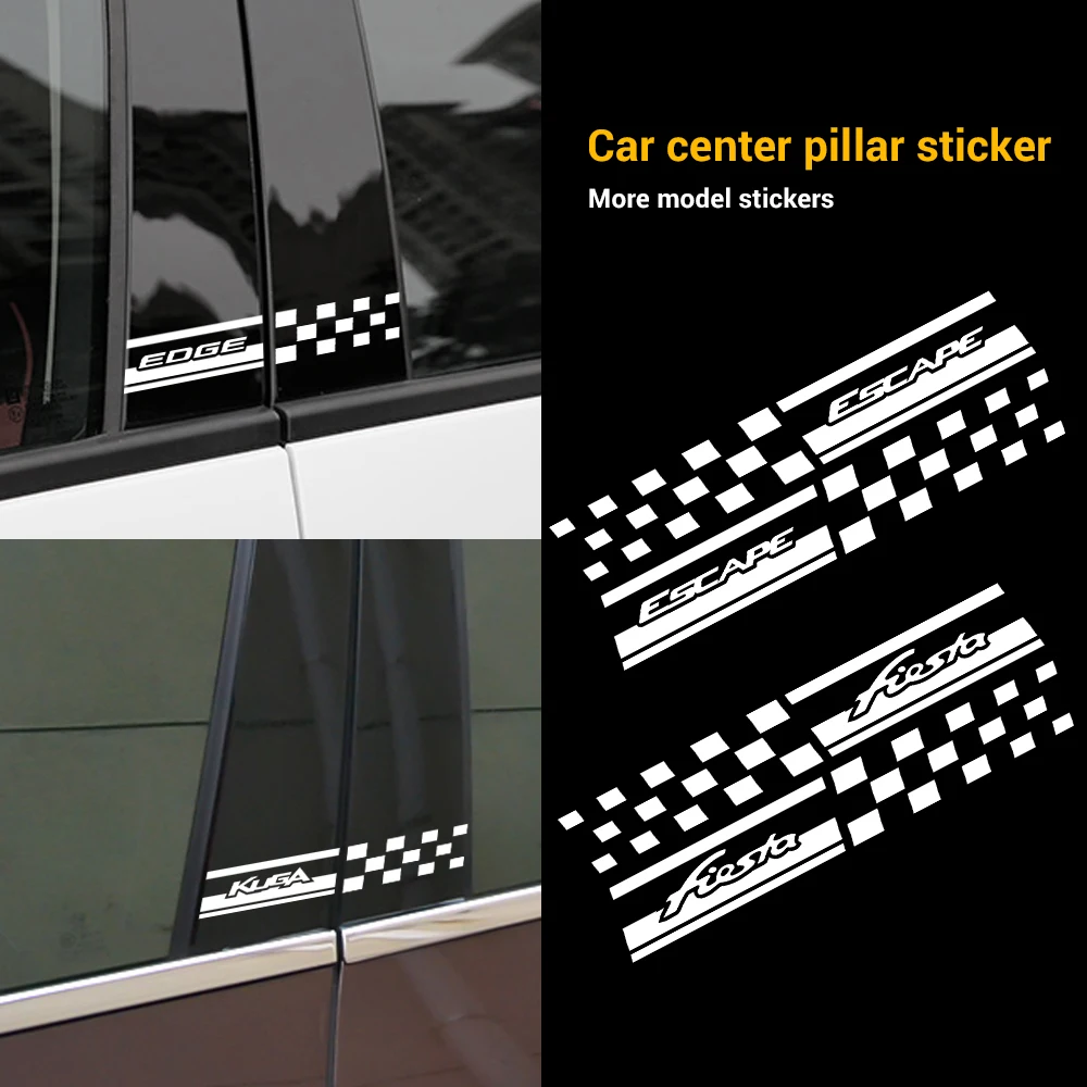 2x Car Body Window B Pillar Decor Sticker for Ford Fiesta Mondeo Fusion Edge Kuga Ecosport Mustang Explorer Escape Shelby Taurus
2x Car Body Window B Pillar Decor Sticker for Ford Fiesta Mondeo Fusion Edge Kuga Ecosport Mustang Explorer Escape Shelby Taurus