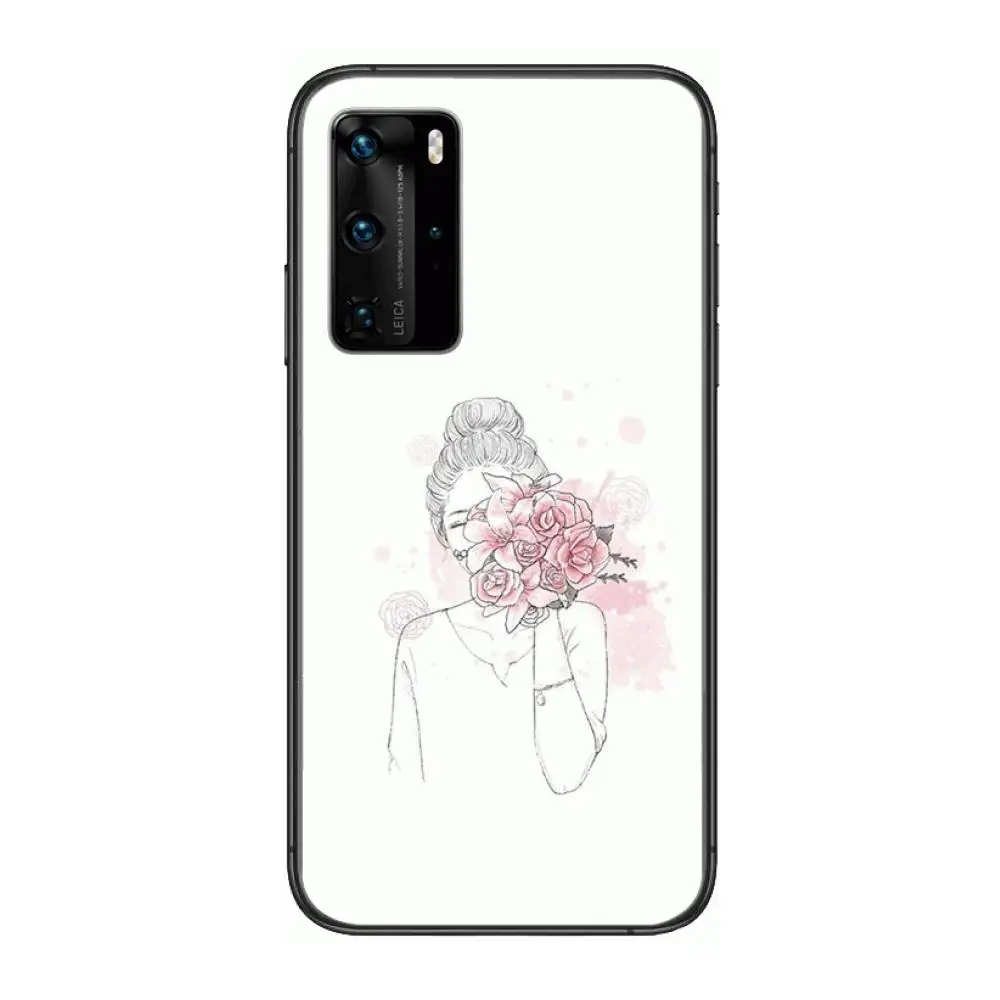 Beautiful girl Phone Case For Huawei P 40 30 20 10 Lite Smart Z Pro Black Etui Coque Painting Hoesjes comic fashion
Beautiful girl Phone Case For Huawei P 40 30 20 10 Lite Smart Z Pro Black Etui Coque Painting Hoesjes comic fashion